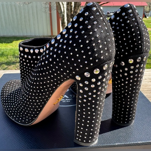 🖤PRADA STUDDED ANKLE. BOOTIES🖤 - Picture 5 of 12